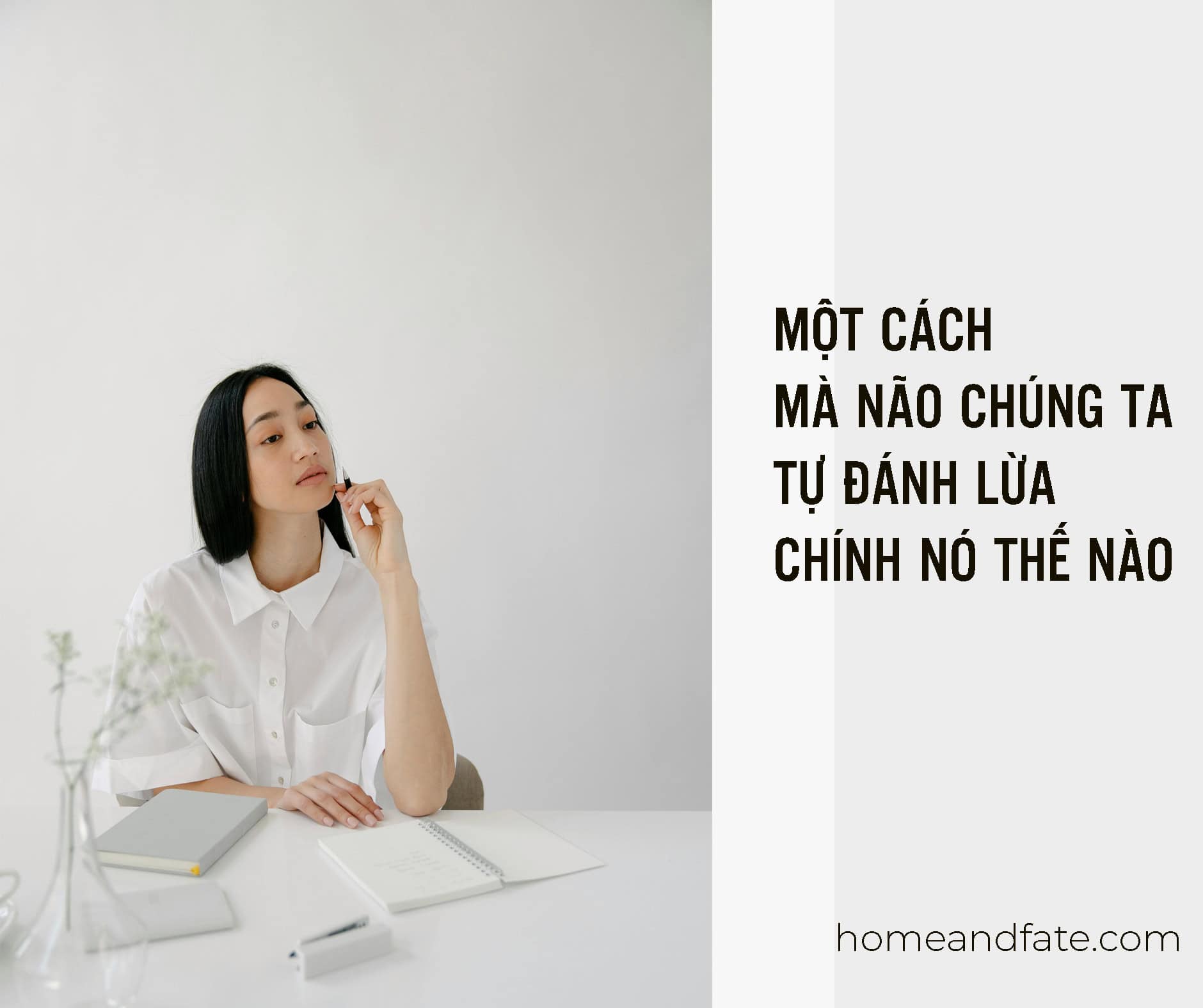 MỘT CÁCH MÀ NÃO CHÚNG TA TỰ LỪA DỐI CHÍNH NÓ